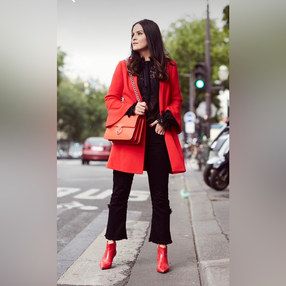 Wallis Flute Sleeve Duster Coat Size S
